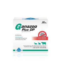 Ganazoo Plus DP Frasco con polvo para diluir y diluyente adjunto con 20 ml